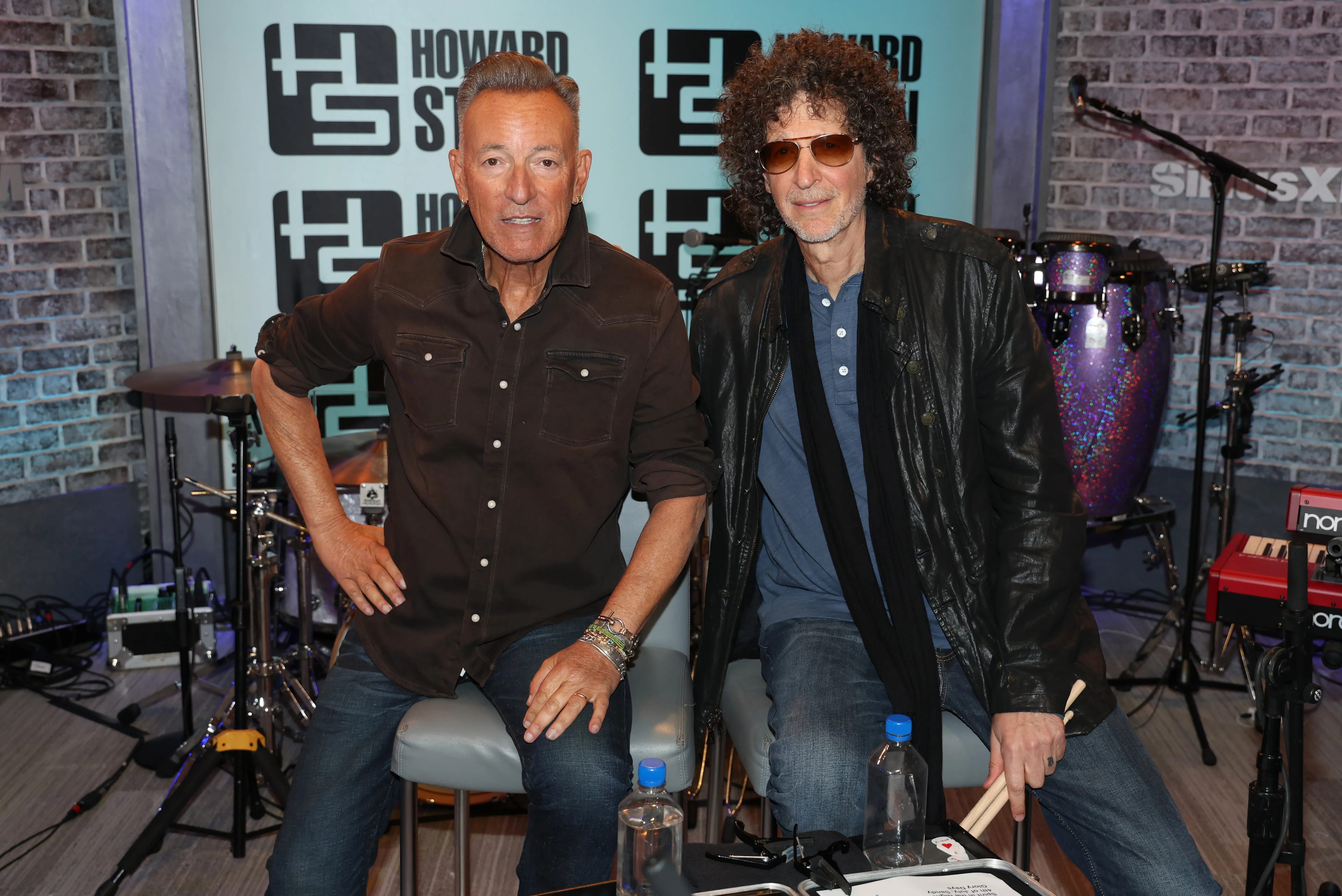 Bruce Springsteen and Howard Stern
