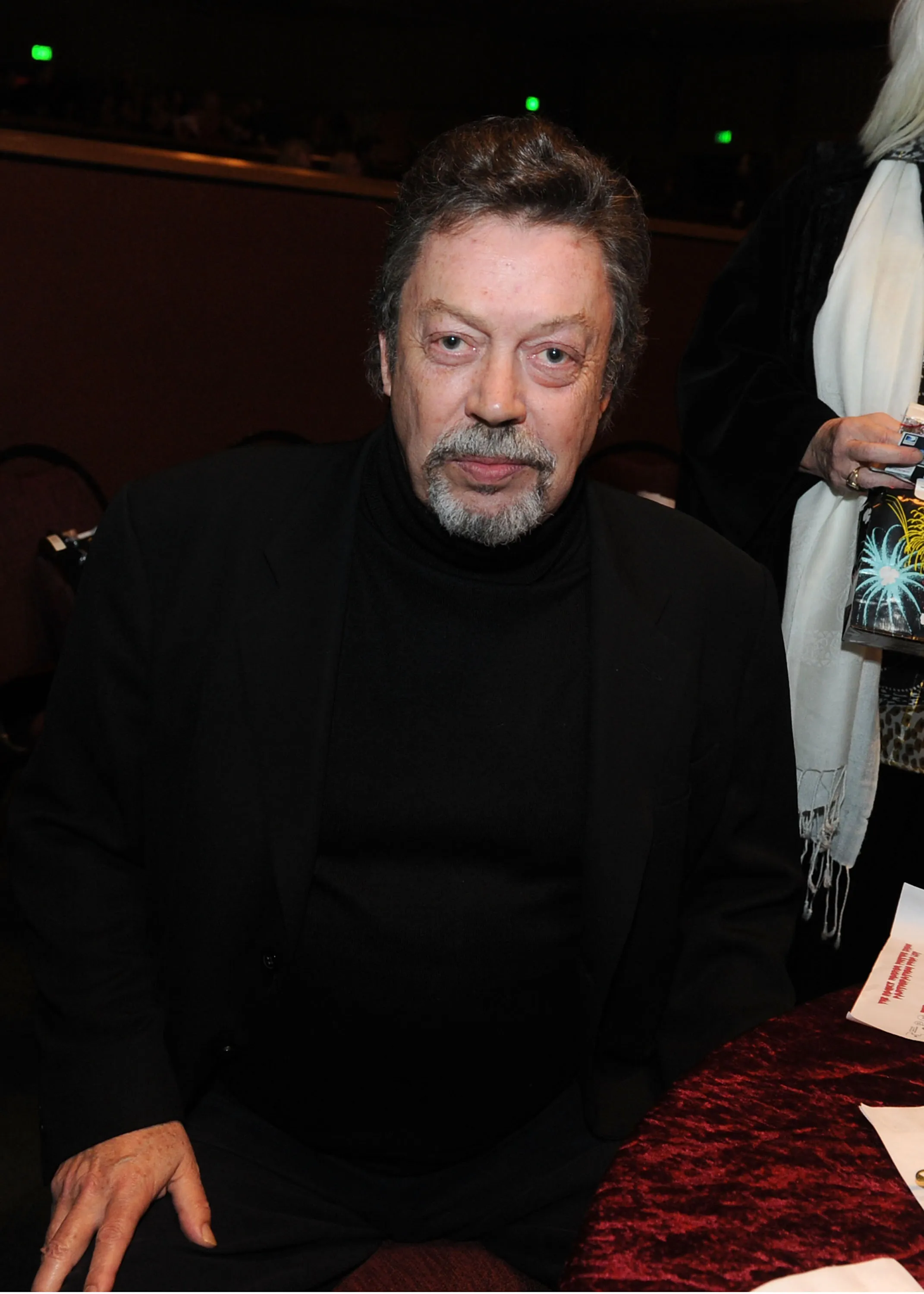 Tim Curry attends The Rocky Horror Picture Show 35th anniversary benefit.