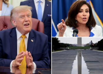 Trump says Jeanine Pirro ‘choked’ by tossing out Reflecting Pool ‘vandalism’ case against Olympian: ‘Folded like an umbrella’
