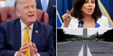 Trump says Jeanine Pirro ‘choked’ by tossing out Reflecting Pool ‘vandalism’ case against Olympian: ‘Folded like an umbrella’