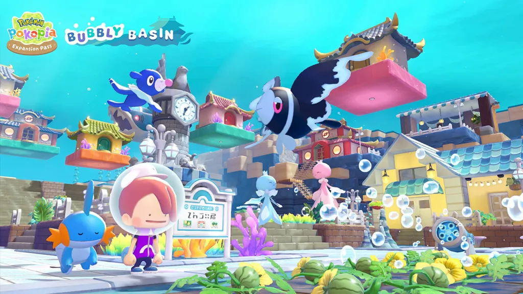 New Pokemon Added in Pokopia Bubbly Basin DLC