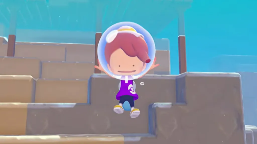 Pokemon Pokopia Underwater