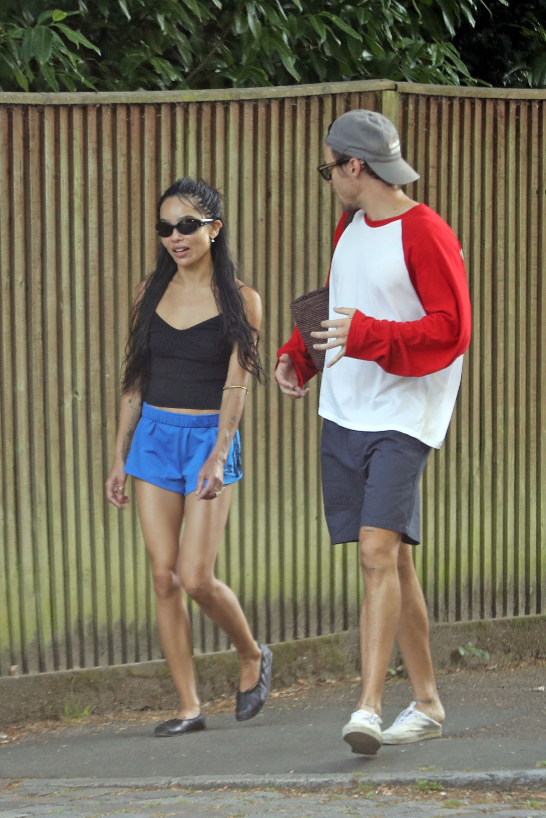 Harry Styles was spotted enjoying a well-deserved day off with his fiancée, Zoë Kravitz