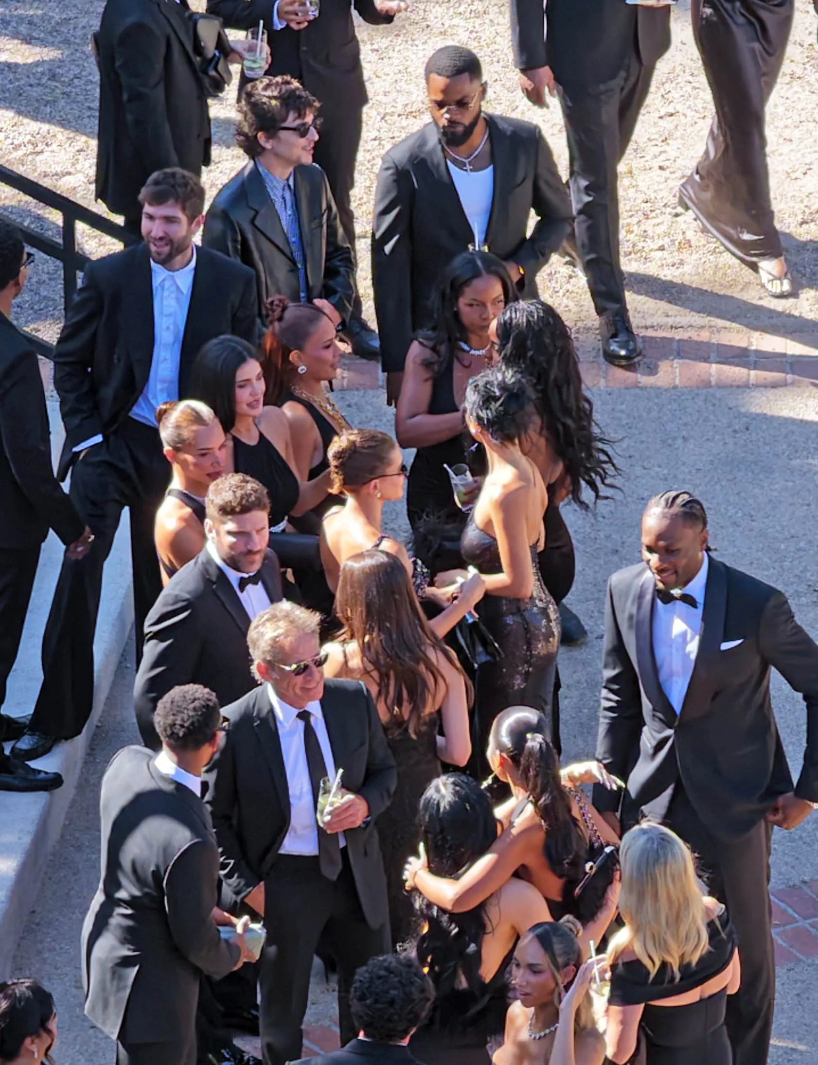 Guests at Jordyn Woods and Karl-Anthony Towns' wedding.