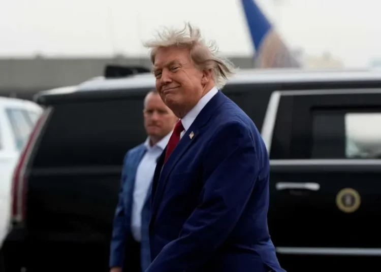 ‘Oh my’: Trump’s fluffy hair vexes with biting whispers of ‘medical miracle’
