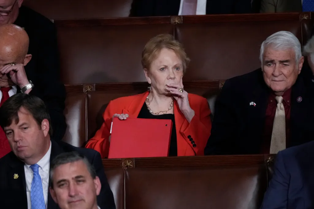 Granger, R-Texas, Chair of the House Appropriations Committee, looks on as the House votes for a new speaker, at the Capitol in Washington, on Oct. 17, 2023.