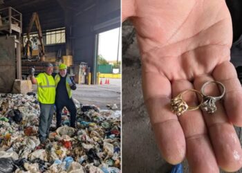 Two heirloom rings accidentally lost in 20,000 pounds of NYC garbage — here’s how Sanitation helped recover them