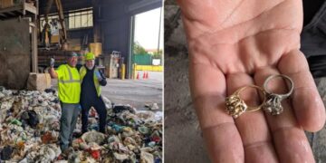 Two heirloom rings accidentally lost in 20,000 pounds of NYC garbage — here’s how Sanitation helped recover them