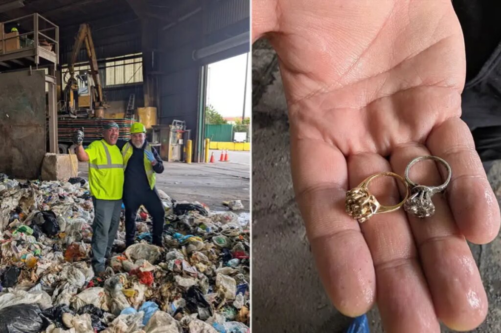 Two heirloom rings accidentally lost in 20,000 pounds of NYC garbage — here’s how Sanitation helped recover them