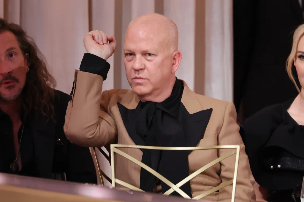 Ryan Murphy at the 82nd Annual Golden Globes.