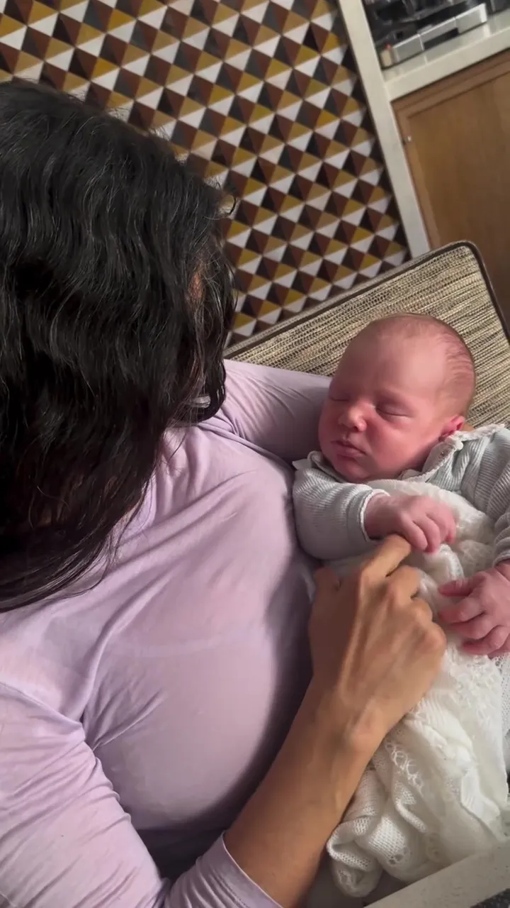 Salma Hayek and grandson