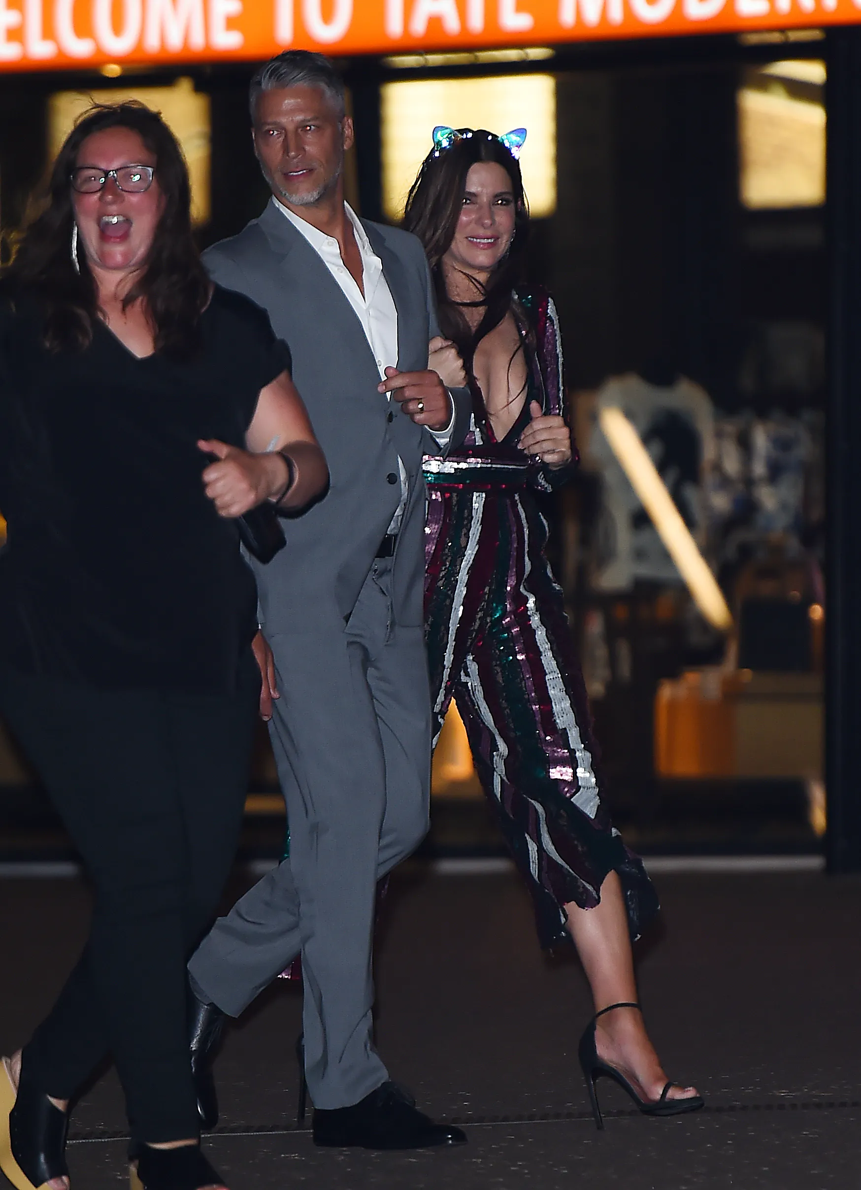 Sandra Bullock and Bryan Randall