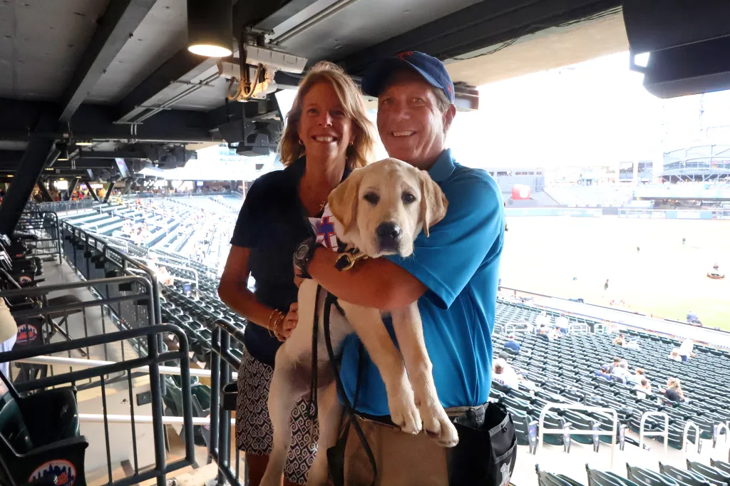 Sarah and Bob Zagaja pose with 