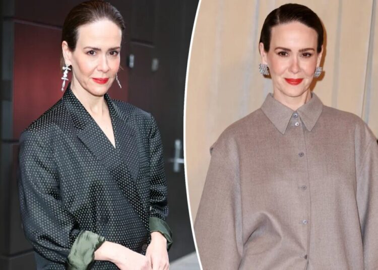 Sarah Paulson transforms into serial killer Aileen Wuornos in first ‘Monster’ photos