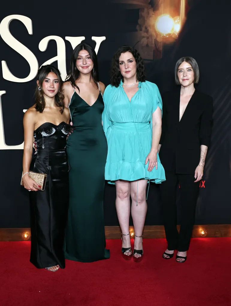 Scarlett Estevez, Sunny Sandler, Melanie Lynskey and Julia Hart attend Netflix's 