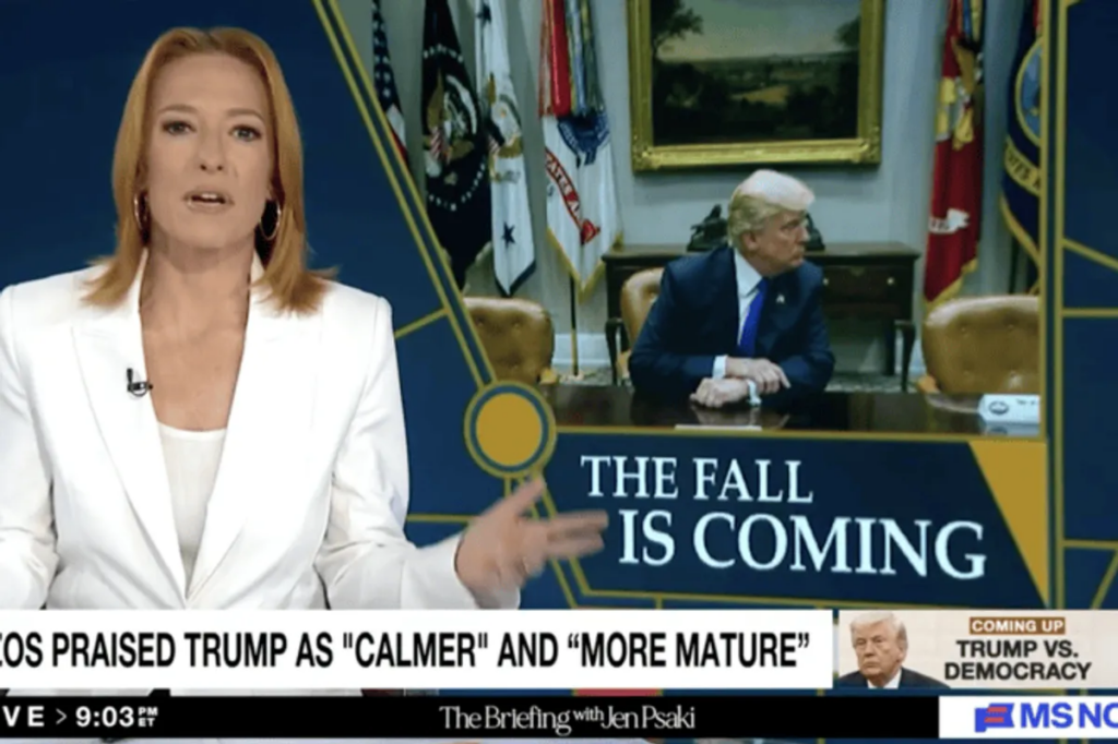 Jen Psaki shames America’s tycoons as their ’embarrassing’ Trump groveling ages like milk