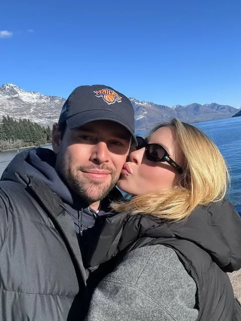 Scooter Braun and Sydney Sweeney in Queenstown, New Zealand.