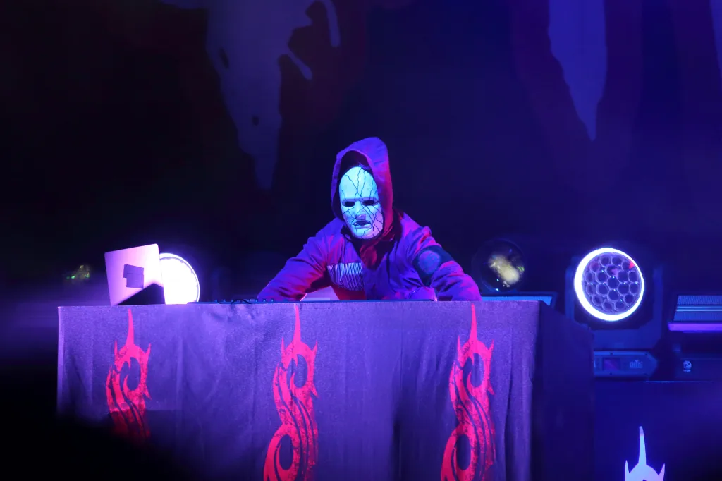 Sid Wilson of Slipknot performs at Calle 2 in Guadalajara, Mexico.