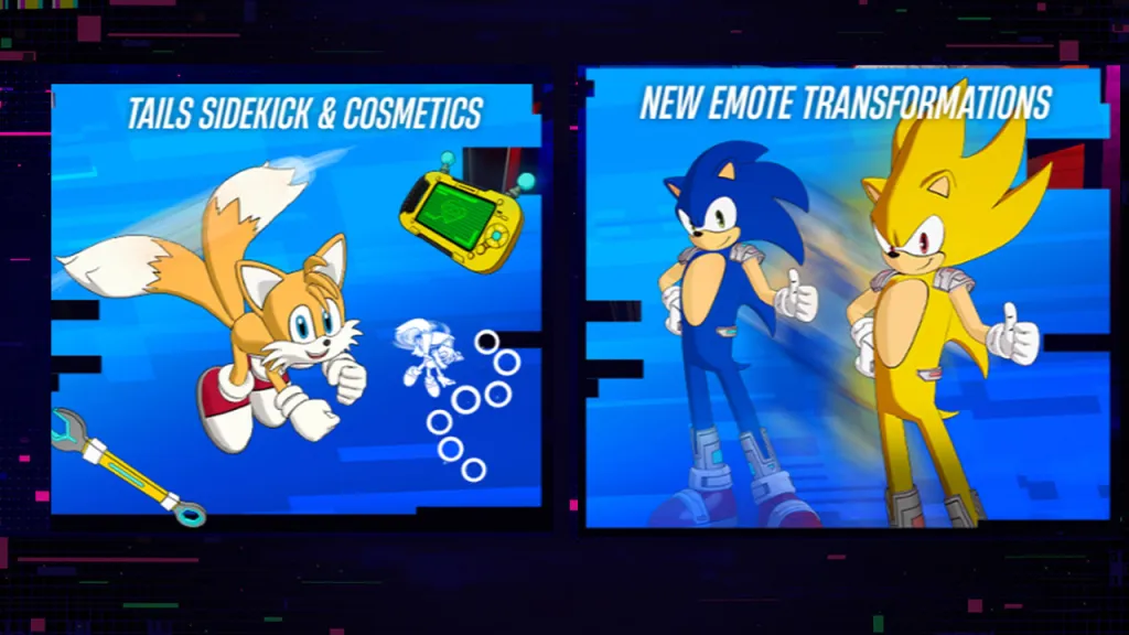 Sonic Fortnite Cosmetic Items