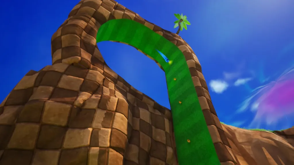Sonic Fortnite Greenhill Zone POI