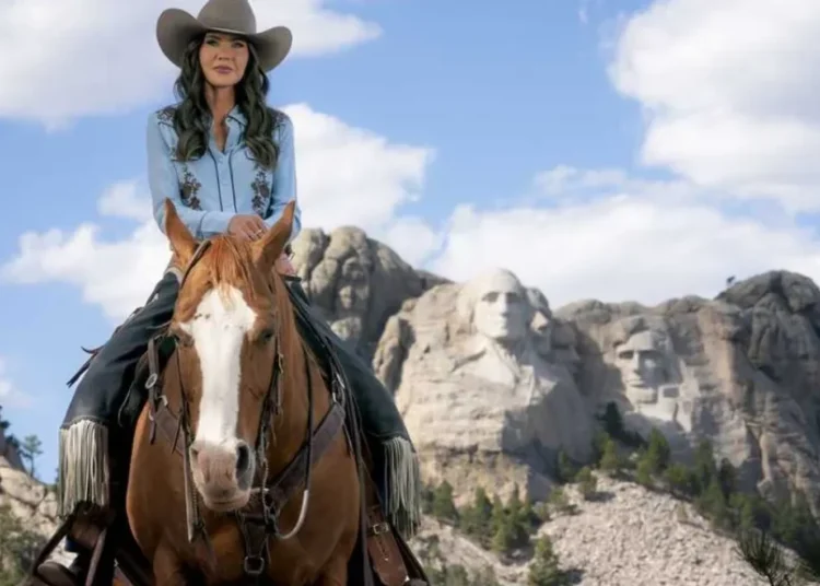 Kristi Noem’s embarrassing half-horse statue caps her spectacular downfall