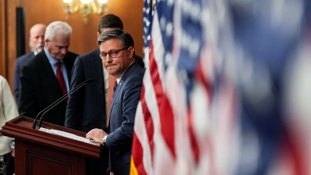 Fretting GOP in ‘difficult spot’ as Republicans told ‘do a better job’ selling Trump