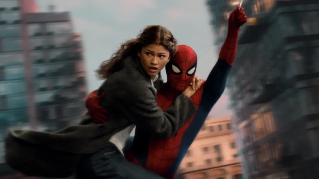 Zendaya and Tom Holland in 
