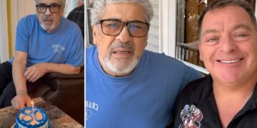 ‘Sopranos’ star Vincent Pastore seen celebrating 80th birthday with ‘right-hand man’ weeks before death