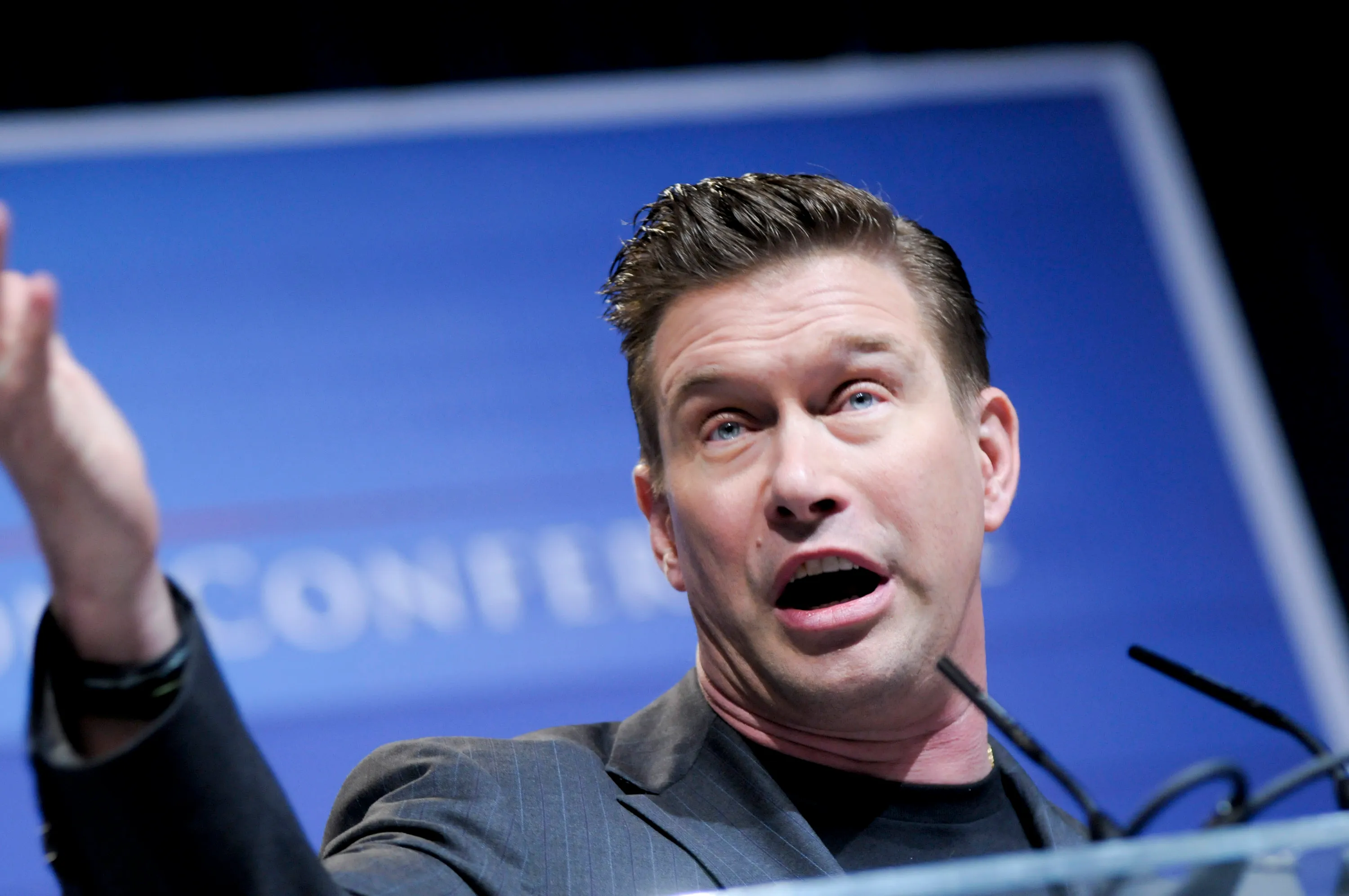 Stephen Baldwin speaks during the Conservative Political Action Conference at the Marriott Wardman Park Hotel on February 18, 2010 in Washington, DC.