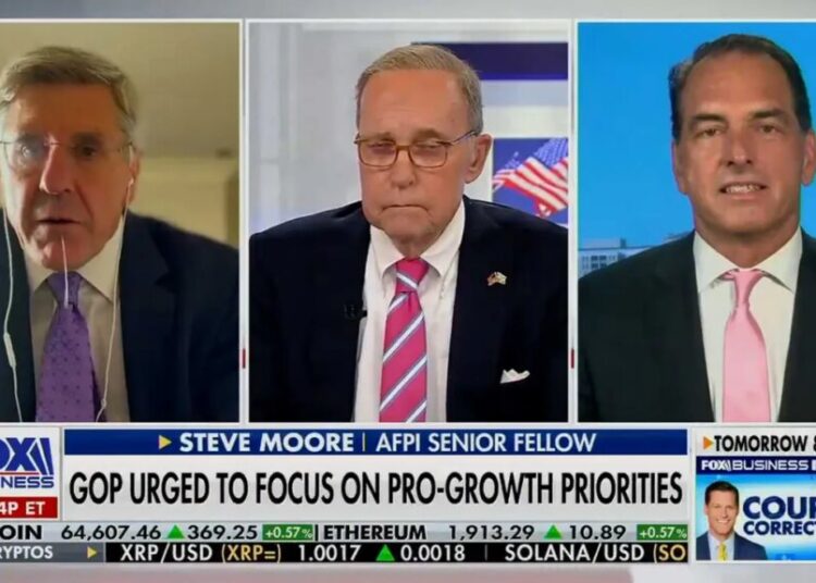 Former Trump adviser drools on live TV in talk about midterm ‘momentum’