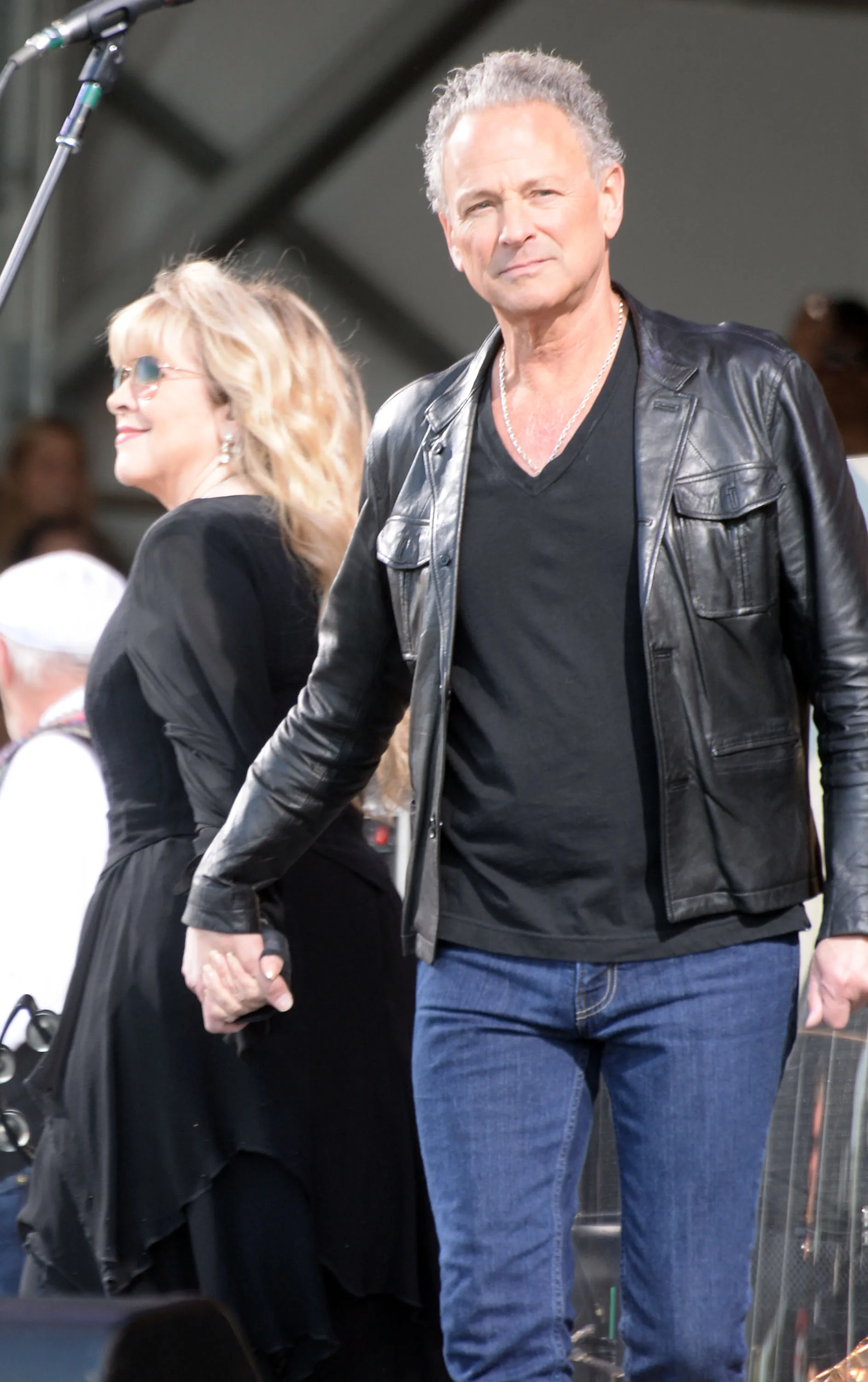 Stevie Nicks and Lindsey Buckingham in 2013
