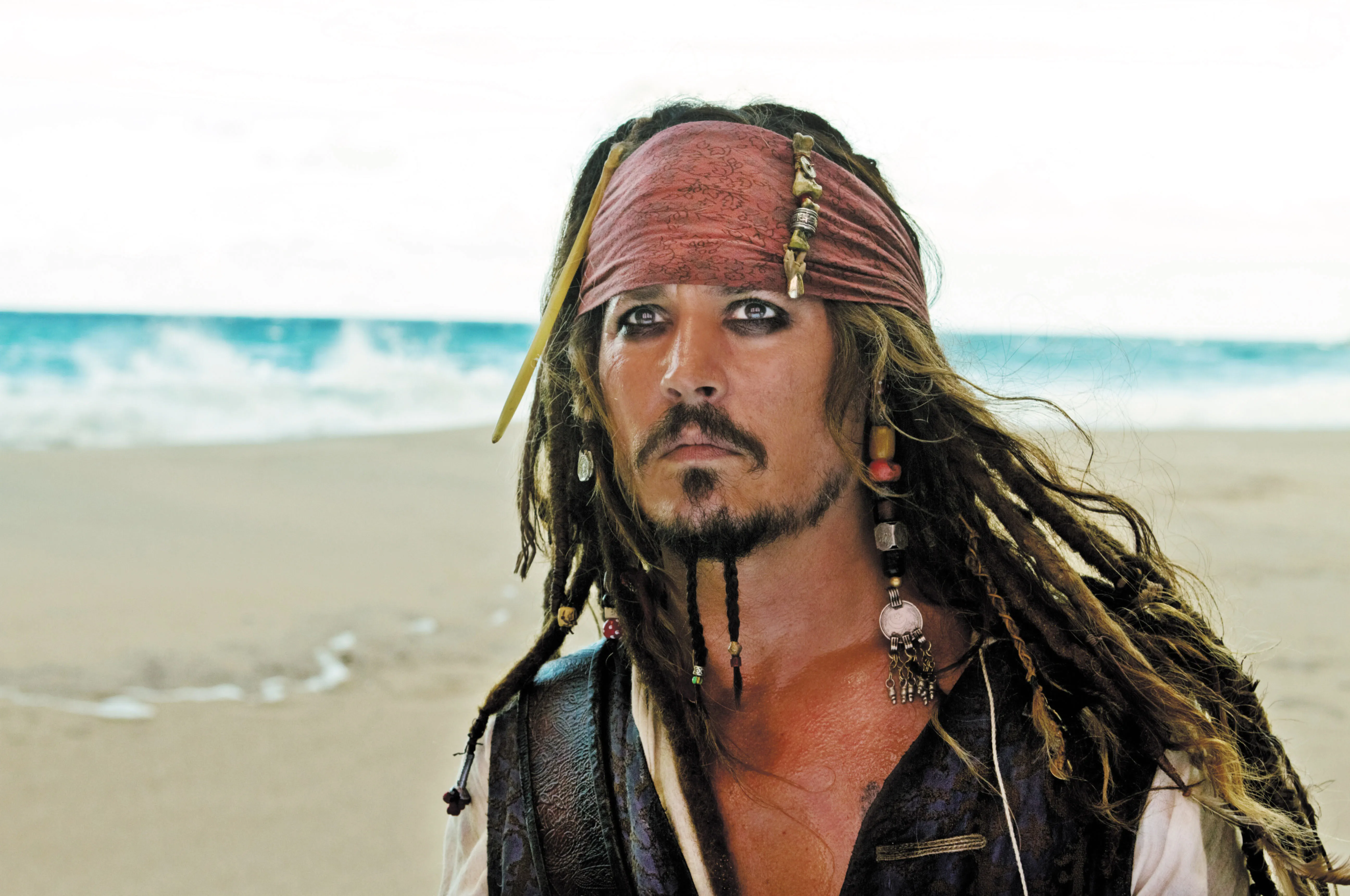 Johnny Depp as Captain Jack Sparrow on 