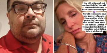 NYC synagogue attack victim punches back at unhinged assailant: ‘We will continue to sing’