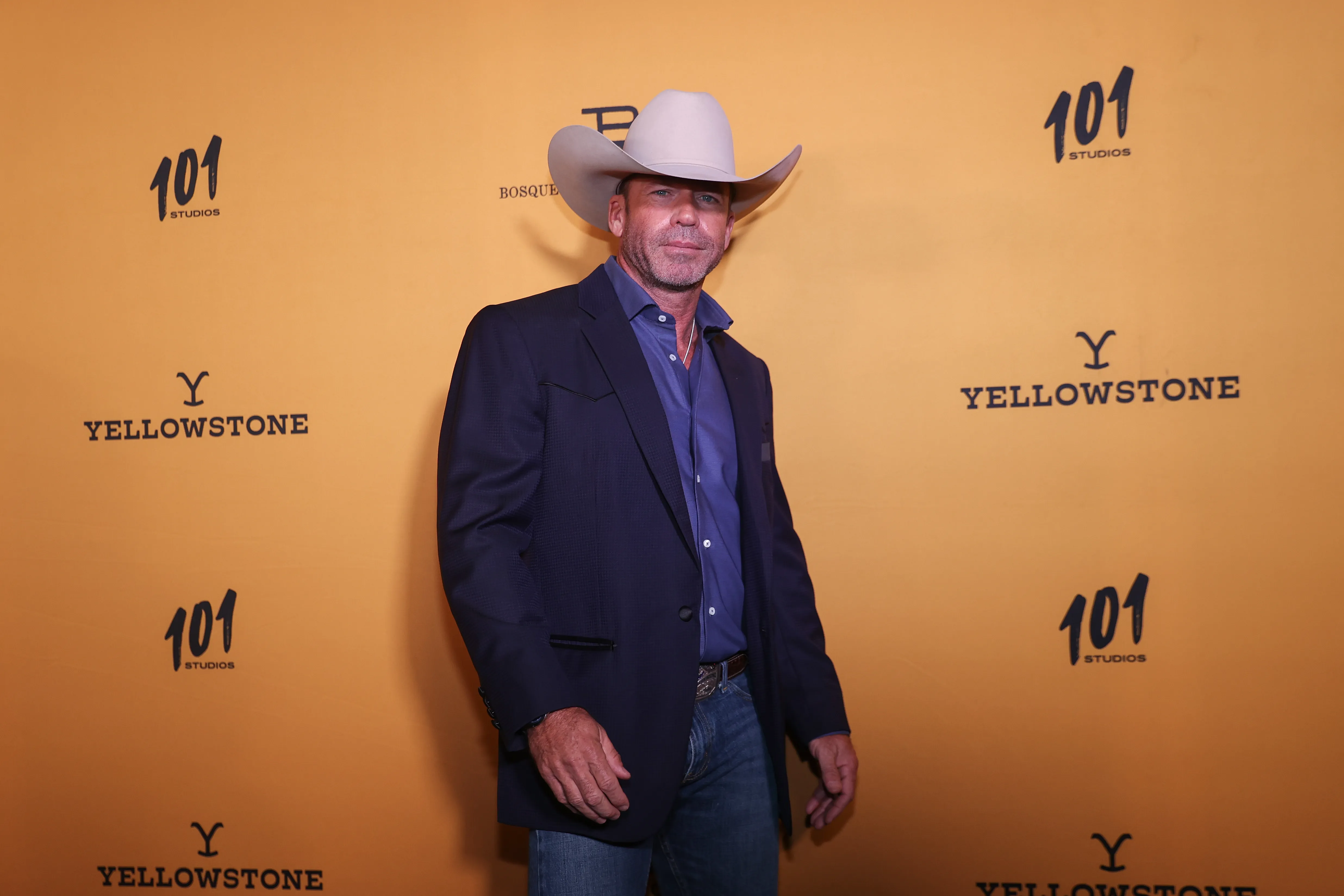 Taylor Sheridan attending the