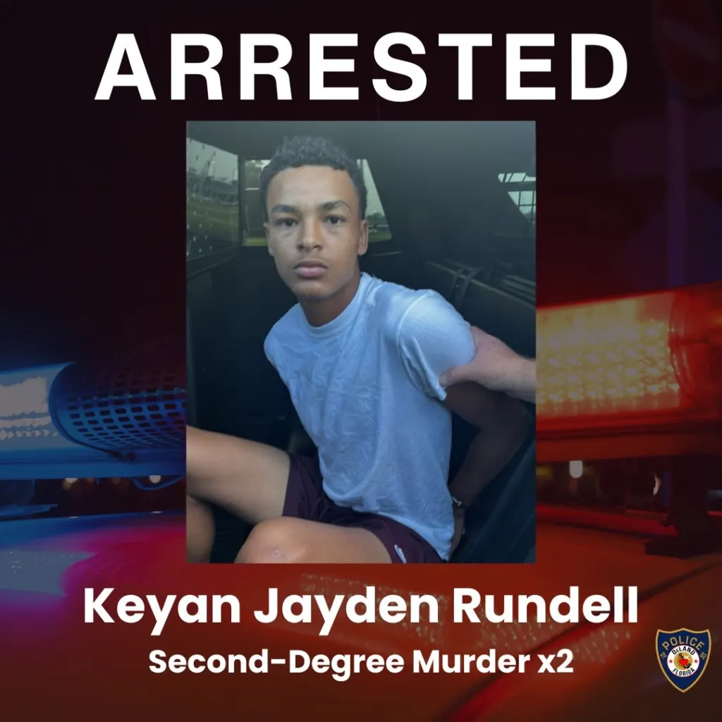 Keyan Jayden Rundell was arrested on second-degree murder charges in the July 29th shooting.