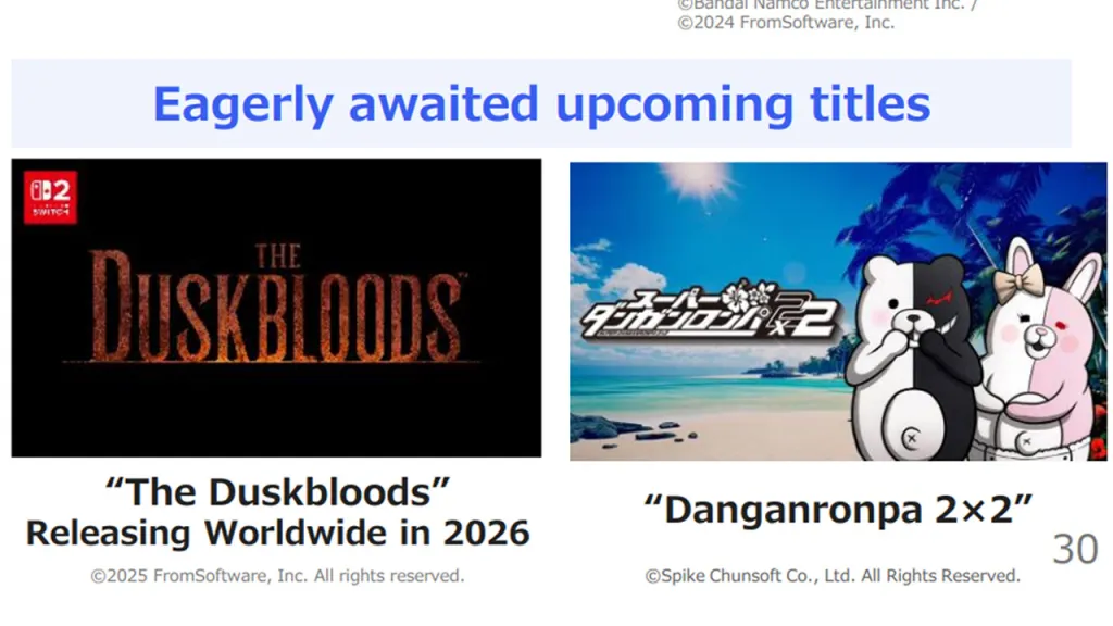 The Duskbloods Release Date Financial Report