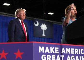 ‘I’m on the ballot’: Trump lends a hand to struggling Darline Graham