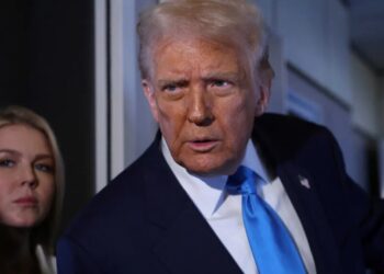 ‘Becocked?’ Trump stumbles into arcane English with bizarre interview glitch
