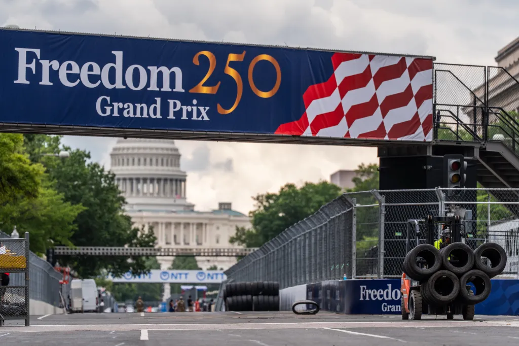 A banner for the 