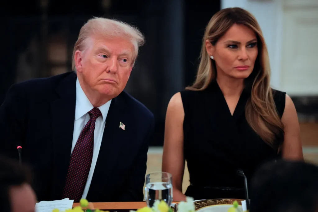 Senate hopeful slaps back at ‘overlord’ Trump and his ‘rocky road’ marriage