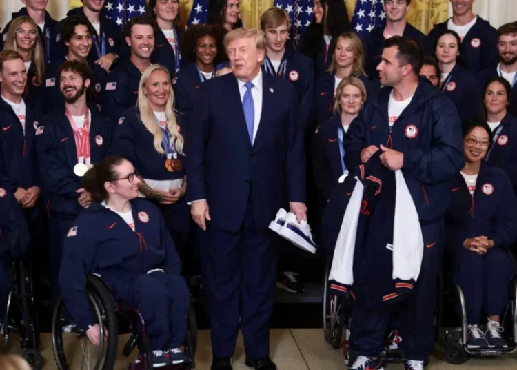Trump fires off wild claim at White House ceremony with Team USA: ‘Can you believe it?’