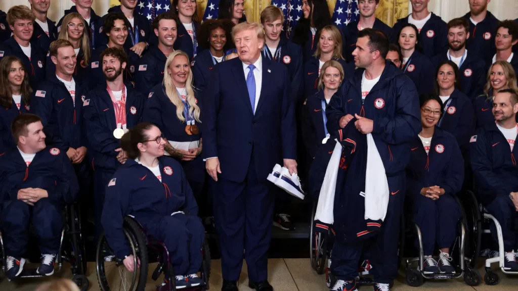 Trump fires off wild claim at White House ceremony with Team USA: ‘Can you believe it?’