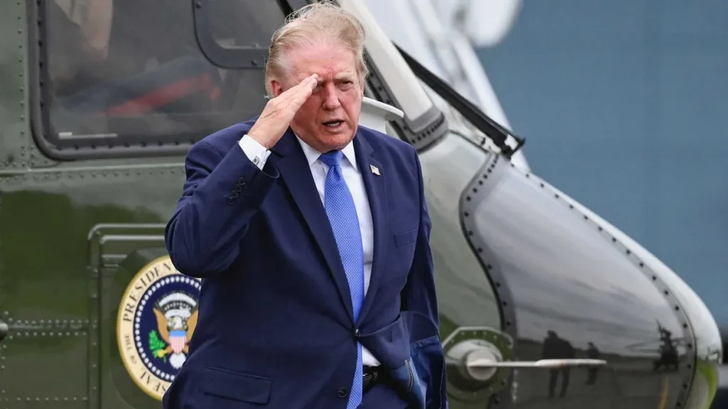 Impeachment calls as Trump froths at AI video of Kharg Island ‘blown to smithereens’