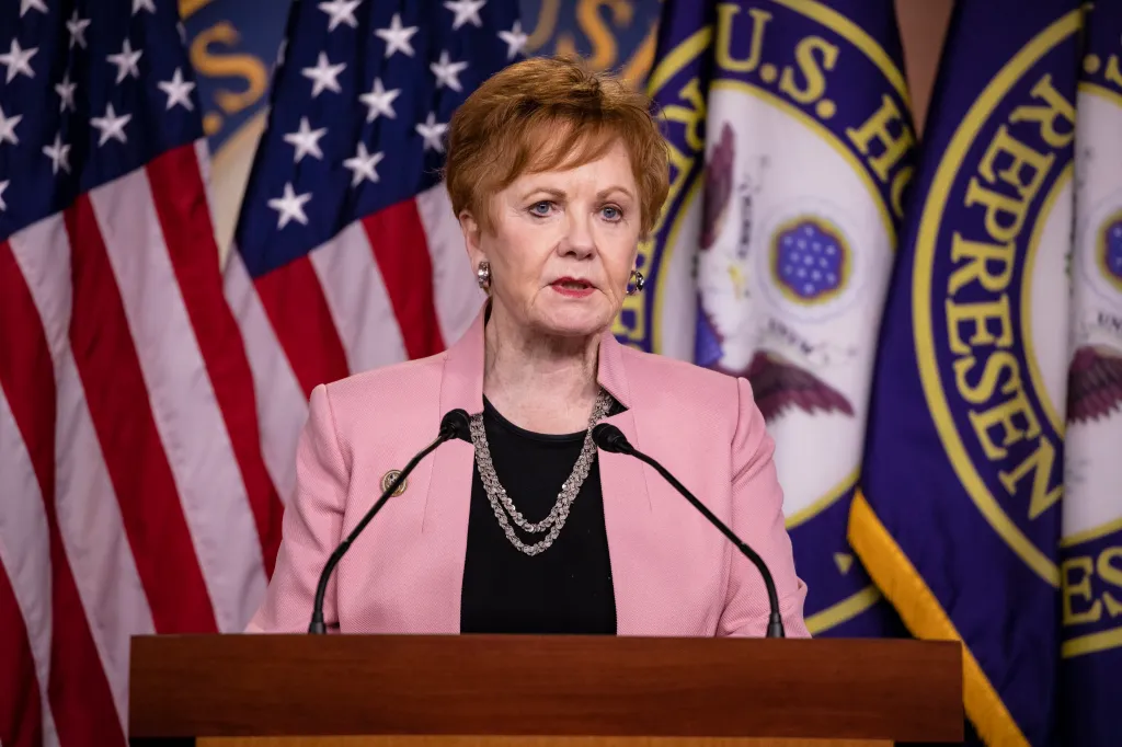 Granger (R-TX) speaks during a news conference with other Republican members of the House of Representatives at the Capitol on July 21, 2020 in Washington, DC.