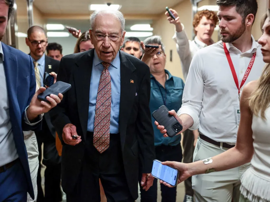 Chuck Grassley torched for ‘astonishing’ self-ignorance over sudden $40T debt concern