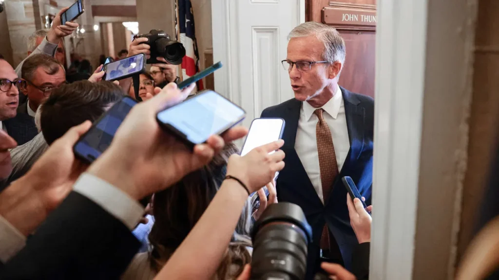 Senate Republicans rebuke Trump’s attempt to undermine GOP leader