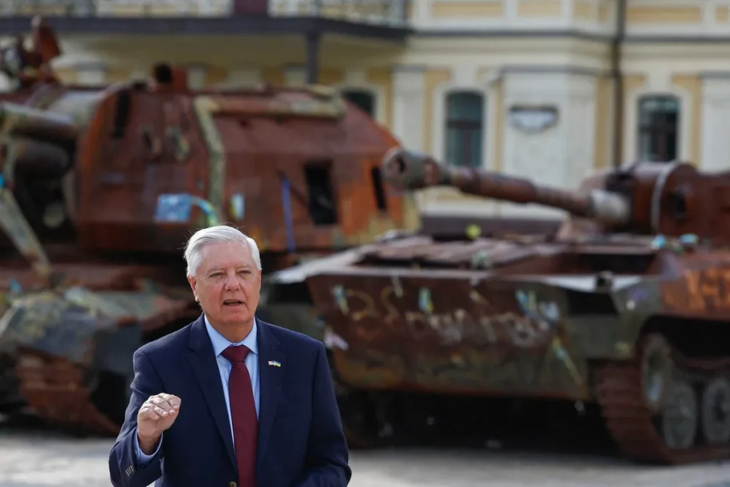 MAGA provocateur snatches Lindsey Graham’s torch after his shock death