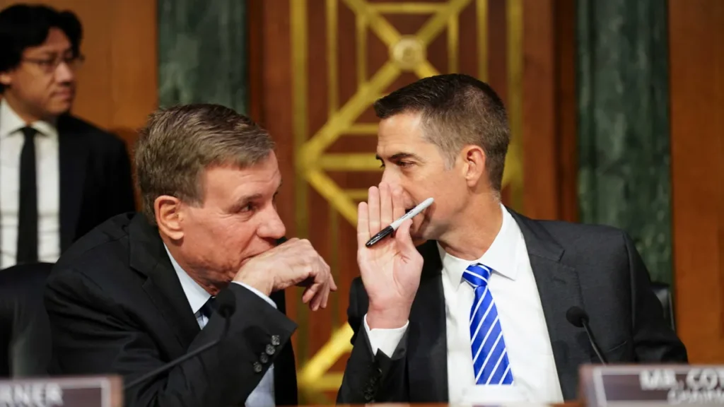 Fed-up Tom Cotton’s secret lunch plea to stop talking to reporters leaks