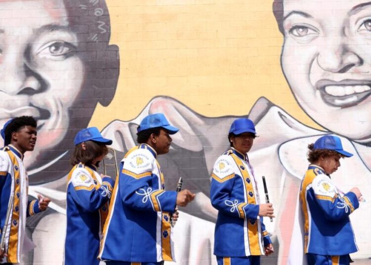Destination Crenshaw was supposed to celebrate South L.A.’s Black community, but some say it’s become an eyesore