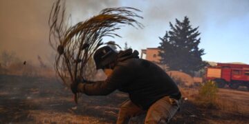 Europe’s hot and dry summer takes its toll with fires in France and Greece, and drought in U.K.